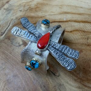 Alvin Yellowhorse 6.75” Dragonfly Cuff